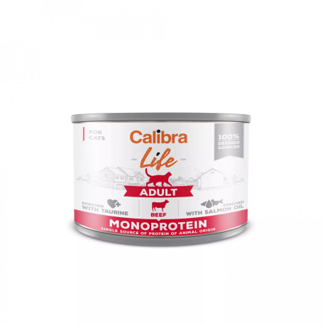 Calibra Cat Life  konz.Adult Beef 200g