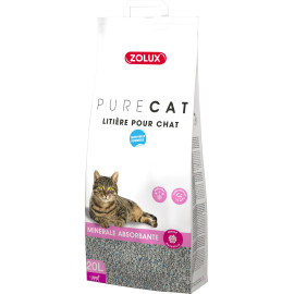 Podestýlka PURECAT scented absorbent 20l Zolux