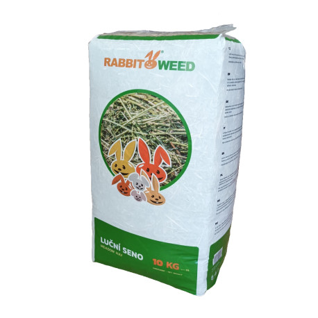 Seno luční RabbitWeed 10kg