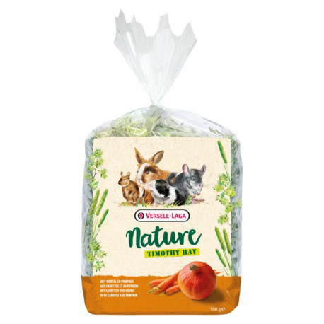 VL Nature Timothy Hay seno mrkev a dýně 500g