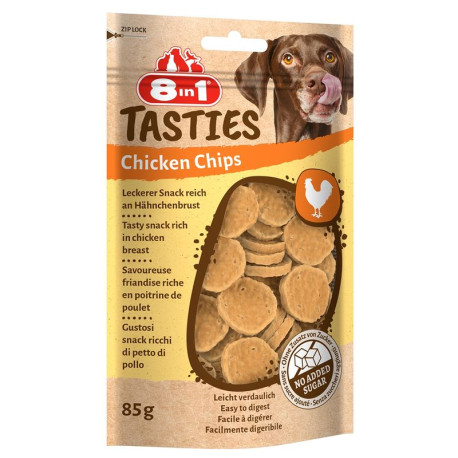 Pochoutka 8in1 Tasties Chicken Chips 85g