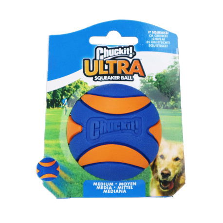 Hračka pes Chuckit Ultra Squeaker Ball M 6cm