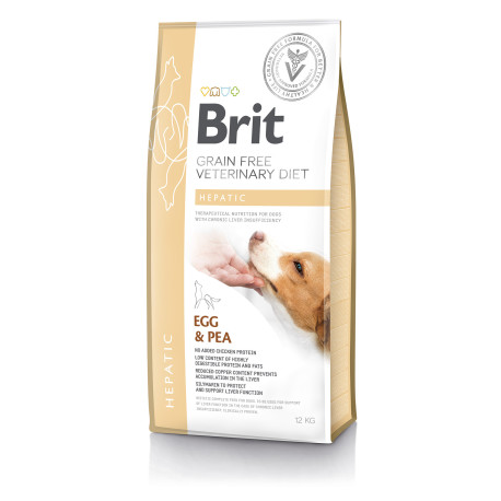 Brit VD Dog GF Hepatic 12kg