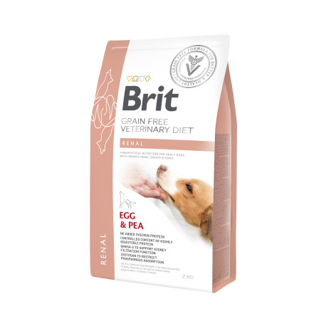 Brit VD Dog GF Renal 2kg