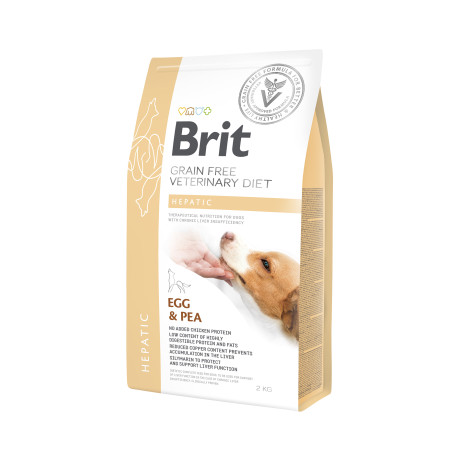 Brit VD Dog GF Hepatic 2kg