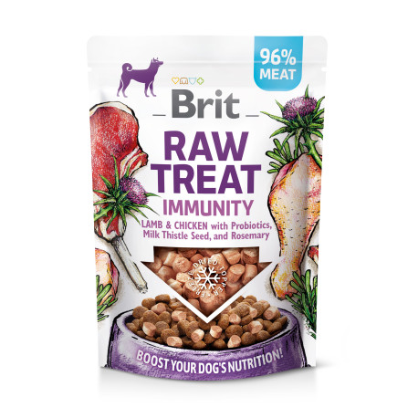 Brit Raw Treat Dog Immunity, Lamb&Chicken 40g