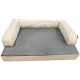 Pelech matrace Gudy 80x60x20cm, šedo/béžová