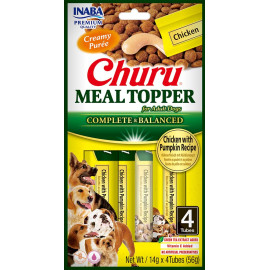 Churu Dog Meal Topper Chicken with Pumpkin Recipe4x14g