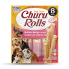 Churu Dog Rolls Chicken with Salmon wraps 8x12g