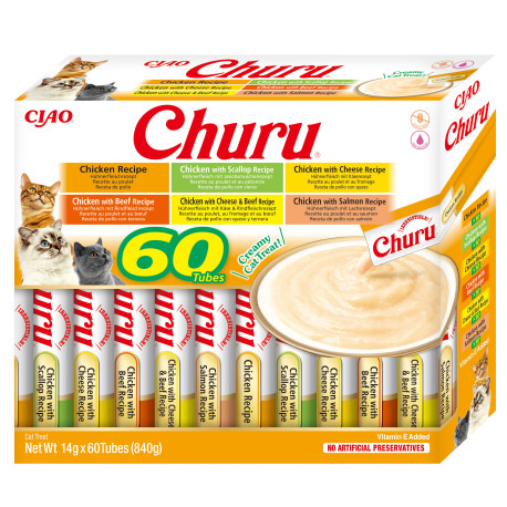 Churu Cat BOX Chicken Variety 60x14g
