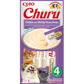 Churu Cat Chicken with Shrimp Flavour Recipe 4x14g