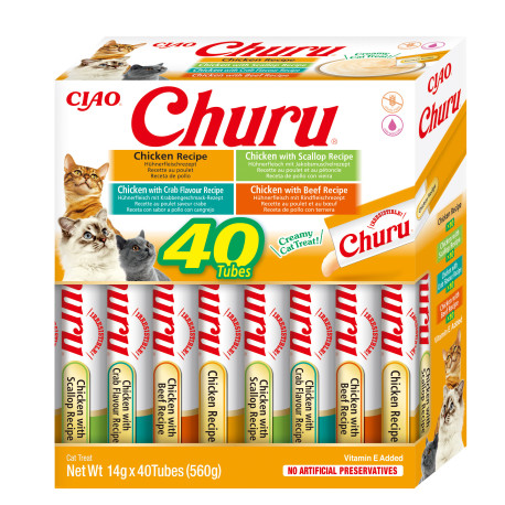 Churu Cat BOX Chicken Variety 40x14g