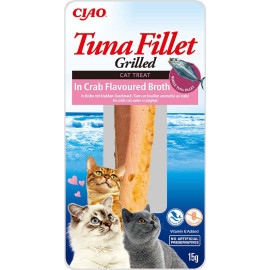Churu Cat Tuna Fillet in Crab Flavoured Broth 15g