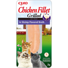 Churu Cat Chicken Fillet in Shrimp Flavored Broth 25g