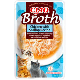 Churu Cat Broth Chicken with Scallop Recipe 40g