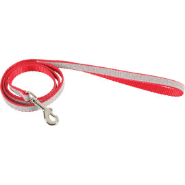 Vodítko kočka SHINY nylon červené 1m Zolux