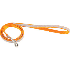 Vodítko kočka SHINY nylon oranžové 1m Zolux