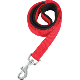 Vodítko pes SOFT NYLON červené 20mm/1m Zolux