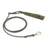 Vodítko Hurtta Adjustable lanové zelené 120-180cm/6mm