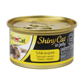 Gimpet kočka konz. ShinyCat tuňák+sýr 70g