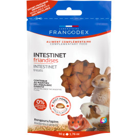 Francodex Pochoutka Intestinet pro hlod. a králíky 50g