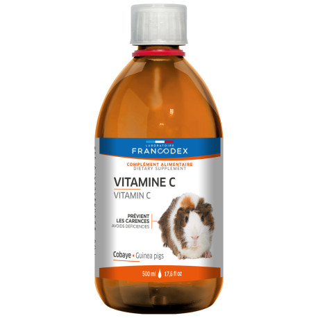 Francodex Vitamín C kapky morče 500ml