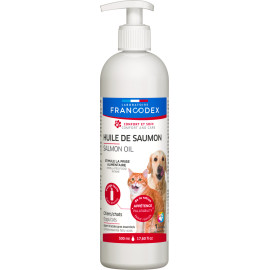 Francodex Salmon Oil lososový olej pro psy,kočky 500ml