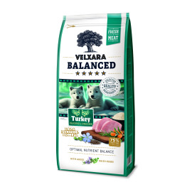 Velxara Balanced FM Dog Puppy&Junior Mon.Turk&Rice12kg
