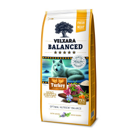 Velxara Balanced FM Dog Adult Monoprot.Turkey&Rice12kg