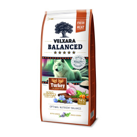 Velxara Balanced FM Dog Senior Monoprot.Turk&Rice 750g