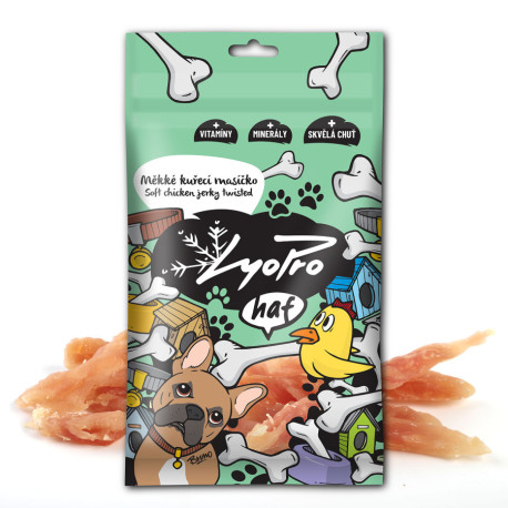 Lyopro haf poch. sušené Měkké kuřecí masíčko 70g