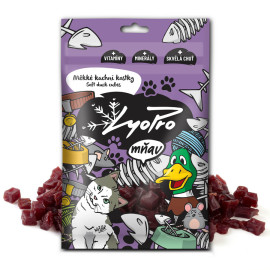 Lyopro mňau poch. sušené Měkké kachní kostky 70g