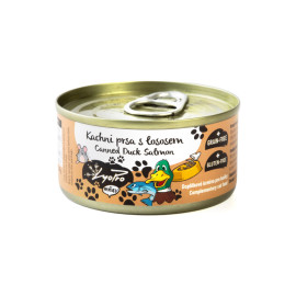 Lyopro mňau konz. Kachní prsa s lososem 85g