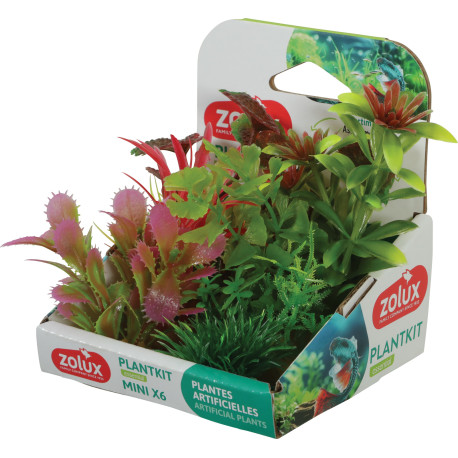 Rostliny akvarijní PLANTKIT 1 sada MINI 6ks Zolux