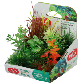 Rostliny akvarijní PLANTKIT 3 sada MINI 6ks Zolux