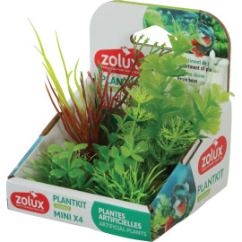 Rostliny akvarijní PLANTKIT 2 sada MINI 4ks Zolux
