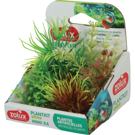 Rostliny akvarijní PLANTKIT 4 sada MINI 4ks Zolux