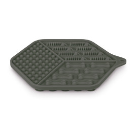 Lízací podložka pro kočky SILICONE šedá Zolux