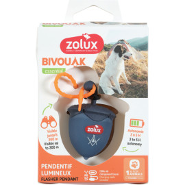 Světýlko blikací BIVOUAK oříšek USB modrá Zolux