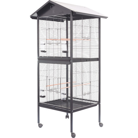 Voliéra CHIC AVIARY DUO černá Zolux