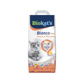 Podestýlka Biokat's Bianco Fresh Vanilla&Mandarin 10kg