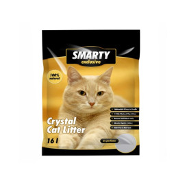 Podestýlka Smarty Exclusive silikát, bez vůně 16l