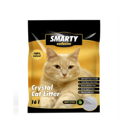 Podestýlka Smarty Exclusive silikát, jablko 16l