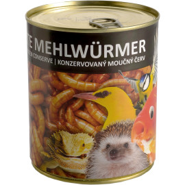 UGF sušený moučný červ konzerva 490g