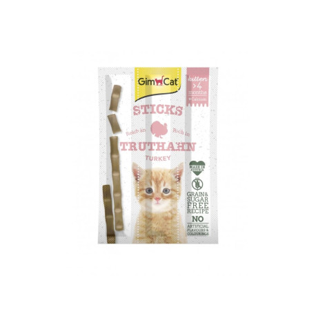 Gimcat Sticks Kitten krocan+calcium 3ks