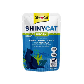 Gimcat ShinyCat kapsa tuňák žlut.s quinoa ve vývaru70g