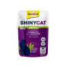 Gimcat ShinyCat kapsa tuňák s lososem ve vývaru 70g