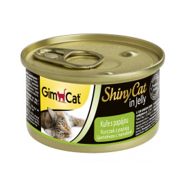 Gimcat ShinyCat konz. kuře+papája 70g