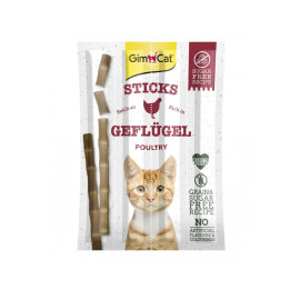 Gimcat Sticks drůbež+játra 4ks