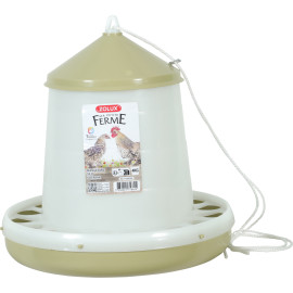 Krmítko pro drůbež SILO 4kg zelená Zolux